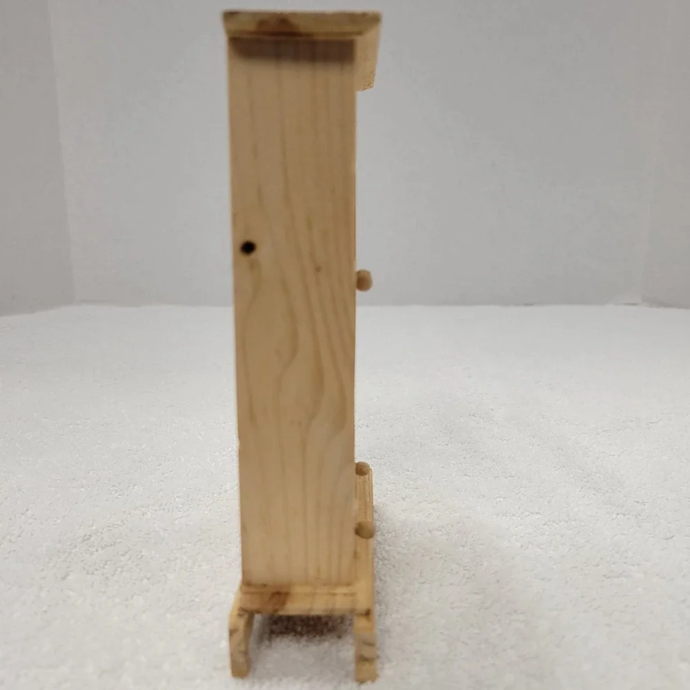 1980s Vintage Doll House 1/12 unfinished wooden furniture:‎ China Cabinet